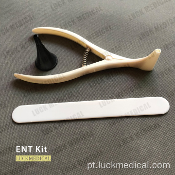 Uso médico Kit de exame de garganta do nariz de ouvido